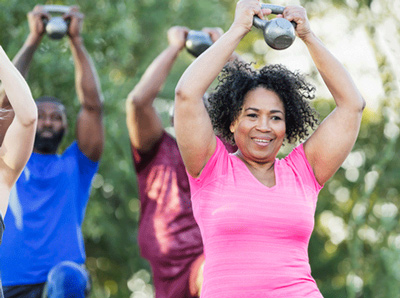 an exerciser group